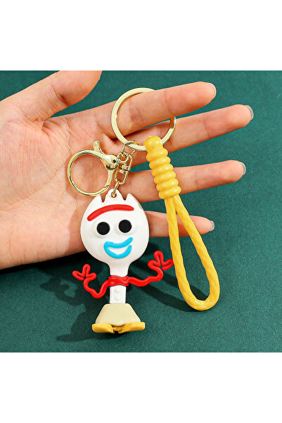 Choice سلسلة مفاتيح لعبة Toy Story مقاس 6 سم KC6325، سلسلة مفاتيح سيارة من Wo...