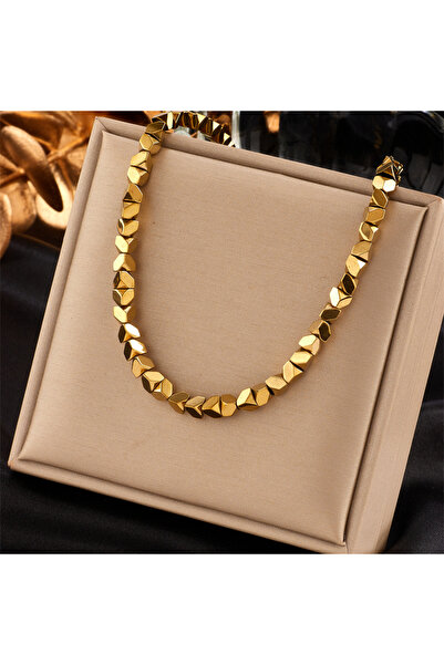 Choice N1817 XIYANIKE 316L قلادة من الفولاذ المقاوم للصدأ للنساء سلسلة ذهبية ...