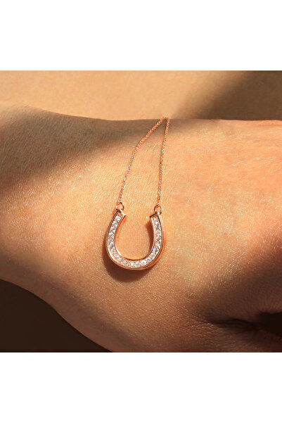 Choice XL1047 Huitan U Shaped Pendant Necklace for Women Exquisite Wedding Ne...