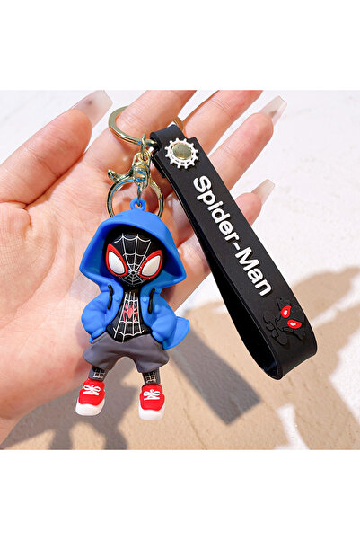 Miniso 6cm KC3856 Marvel Spider-Man Keychain – Official Avengers Hero Pendant...
