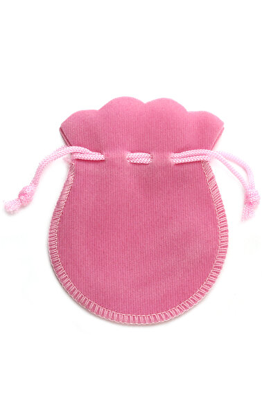 Choice 7x9 سم وردي 10 قطع/مجموعة أكياس هدايا مخملية برباط على شكل قرع حقائب ت...