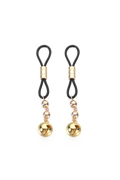 Choice مشبك حلمة ذهبي للنساء، ثقب حلمة صناعي معدني، إكسسوارات حلمة، حلقات حلمة، قلادة صناعية