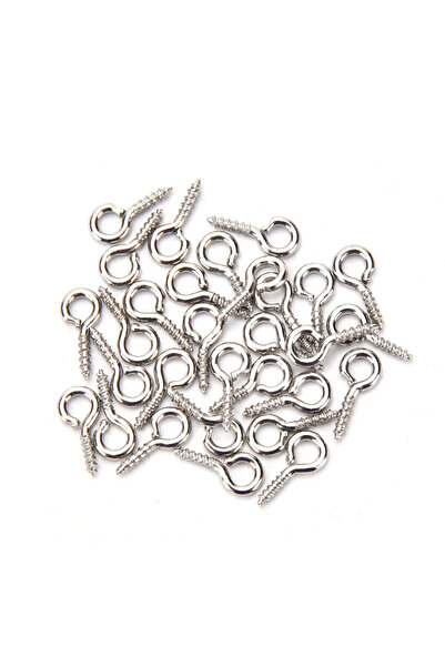 Choice 8 مم فضي 100 قطعة/الوحدة 8/10 مم عيون الأغنام الصغيرة مسمار برغي دبابي...