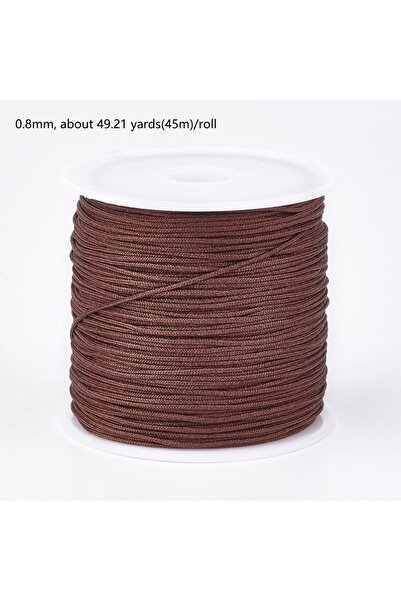 Choice AECH05-11867 1 لفة 100 متر/لفة 0.8 مم حبل خيط نايلون لسوار خيط عقدة صي...