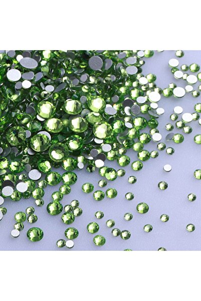 Choice أحجار الراين المسطحة الزجاجية المستديرة من بيرديوت، 1440 قطعة، أحجام م...