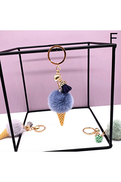 Choice سلسلة مفاتيح جديدة على شكل آيس كريم للنساء والرجال، سلسلة مفاتيح من ال...