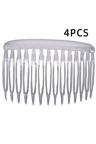 Choice Hair Combs 4 PCS WHITE 4/12Pcs French 14 Teeth Hair Comb Hair Accessor...