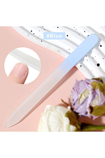 Choice مبرد أظافر زجاجي احترافي MJ326-2، مبرد أظافر زجاجي كريستالي متين ... M...