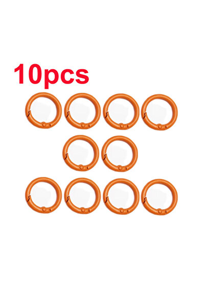 Choice H10pcs 10/20/30pcs مشابك زنبركية دائرية بألوان مختلطة، إكسسوارات ديكور...