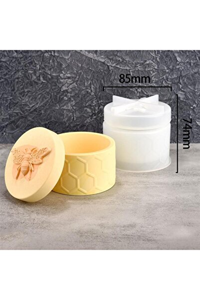 Choice3 قوالب سيليكون لجرة جبس نحل العسل 01 DIY قوالب حقن شمعات إيبوكسي خرسان...