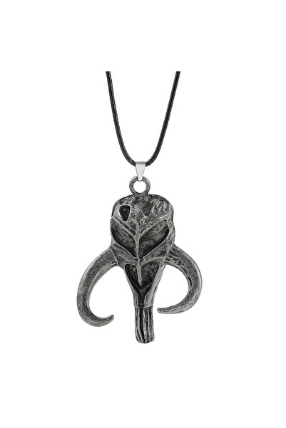 Choice قلادة Star Wars Vintage Punk the Mandalorian مقاس 45 سم XL0529، قلادة ...