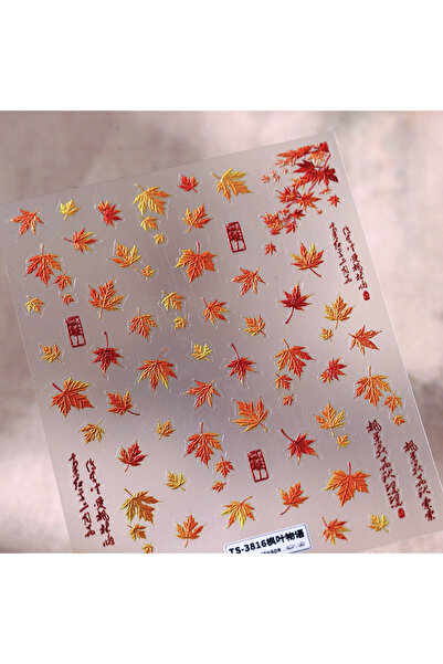 Choice قطعة واحدة من ملصقات فن الأظافر المنقوشة 5D، ملصقات لطيفة على شكل سترة...