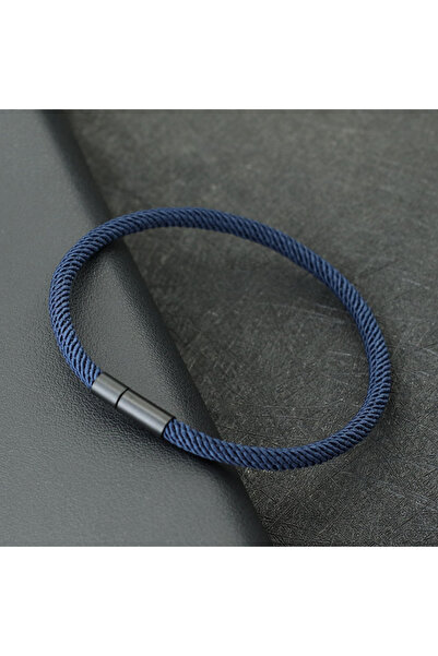 Choice navy Minimalist Luck Red Rope Bracelet Men Women Grade A 4mm Nylon Cor...