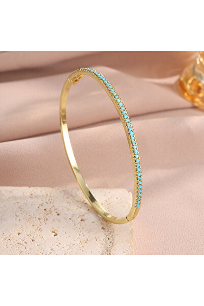 Choice B Yupsk New Niche Design Turquoise CZ Tennis Bracelet for Women Simple...