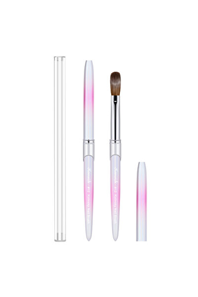 Choice K24010-12 فرشاة أكريليك كولينسكي سابل مجعدة جل الأشعة فوق البنفسجية قل...