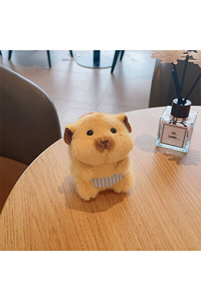 Choice SKY BLUE Cute hamster plush pendant, soft filler doll, squirrel keycha...