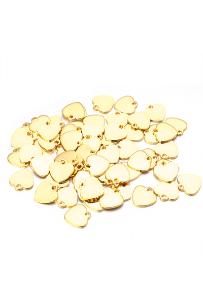 Choice E 9.5x9.5mm 20 قطعة من الفولاذ المقاوم للصدأ على شكل قلب نجمة قطرات ال...