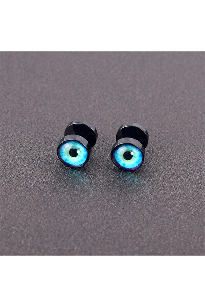 Choice style-4-BK 1 زوج من الأقراط الدائرية الفضائية العصرية للرجال، عناصر حد...