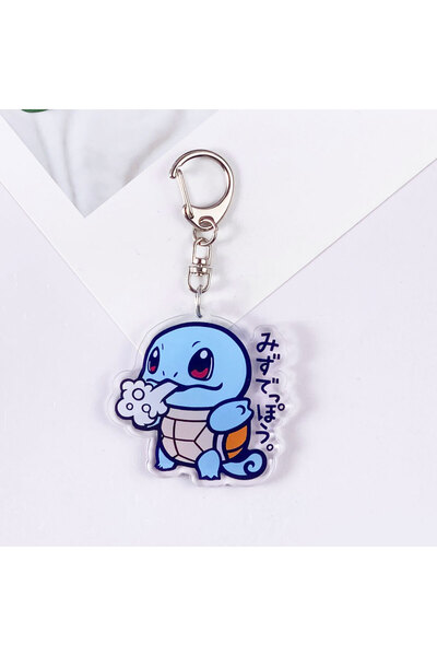 Miniso 5 cm 4 Pokémon Pikachu Cute Acrylic Keychain Accessories Pikachu Chari...