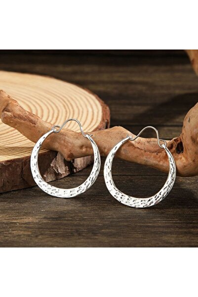 Choice E1772-1 Retro Style Large Hoop Earrings Round Loop Earrings for Women ...