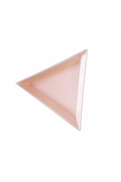 Choice 5 قطع وردية 5/10 قطع من البلاستيك مثلثة الشكل علبة أظافر فن الأظافر حج...