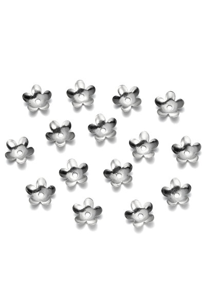 Choice 50 قطعة/مجموعة من 15 نمطًا من الفولاذ المقاوم للصدأ على شكل أوراق زهور...