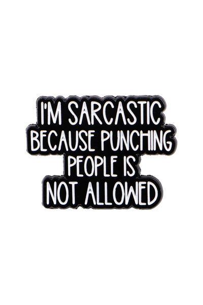 Choice 23 دبوسًا مطليًا بالمينا بعبارات تحفيزية، باللونين الأسود والأبيض، للن...