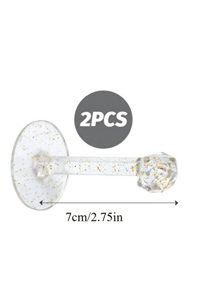 Choice حامل عرض عصابة رأس من الأكريليك الشفاف، حامل منظم لربطات الشعر، حامل م...