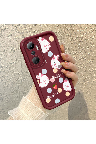 Hontinga حافظة هاتف من السيليكون الناعم المضاد للسقوط من Infinix Hot 20 المتو...