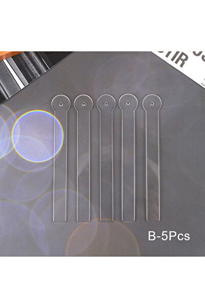 Choice B 5 قطع 1/5 قطع حامل عرض أقراط من الأكريليك الشفاف حامل أقراط ذو تأثير...