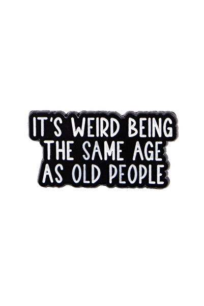 Choice 2 عبارات مضحكة اقتباسات دبوس المينا لا علامة الضرطة شارة بروش على حقيب...