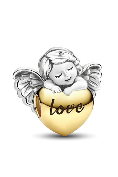 Choice TCE0633K 925 فضة استرلينية خرزة سحر ملائكة الحب أربع أوراق البرسيم منا...