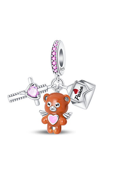 Choice PAC1329 925 فضة إسترلينية ماكينة خياطة هاتف ساعة منبه قلادات تناسب 925...