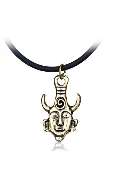 Choice قلادة برونزية من الجلد بحبل نحاسي من فيلم خارق للطبيعة من وينشستر جي للنساء والرجال