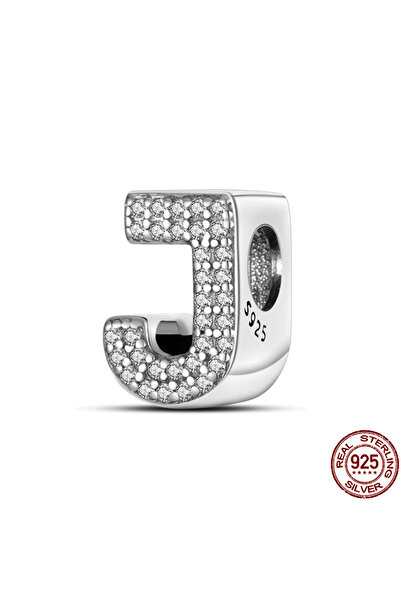 Choice KJC165-J قلادة أصلية من الفضة الإسترلينية عيار 925 مكونة من 26 حرفًا أ...