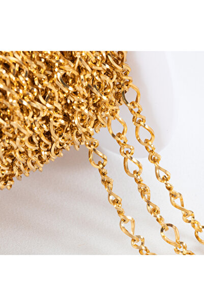 Choice 1 متر 4.5 × 7 مم سلسلة وصلات من الفولاذ المقاوم للصدأ لا تتلاشى 1 متر ...