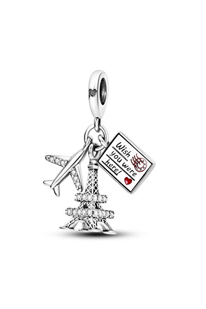 Choice63 AKTC526 2023 Hot Sale Charms Beads Silver Plated Cat Firefly Butterf...