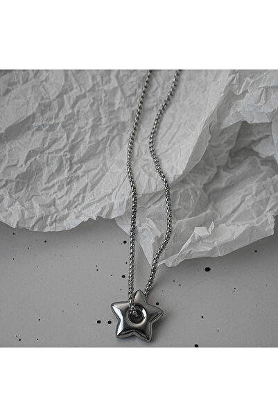 Choice مجموعة قلادة مانغشينغ مون ستايل 2 Y2K، مرصعة بالألماس المائي على شكل ن...