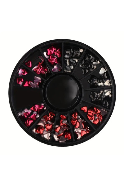 Choice شكل 17 أجزاء أظافر فن الأظافر بريق أحجار الراين الكريستال الأحجار الكر...