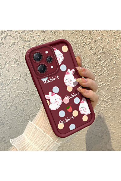 Hontinga حافظة هاتف من السيليكون الناعم مضادة للسقوط لهاتف Xiaomi Redmi 12 4G...