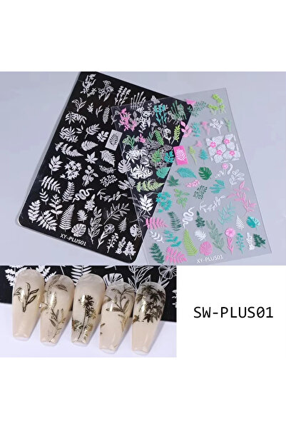 Choice SW-PLUS01 Kawaii Bow Pattern Nail Art Stamping Plates Elegant Love Hea...