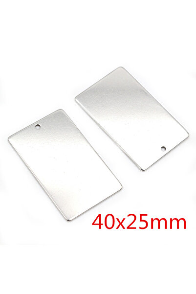 Choice 40x25mm 10 قطعة / الكثير لا يتلاشى سحر 316 الفولاذ المقاوم للصدأ مستطي...
