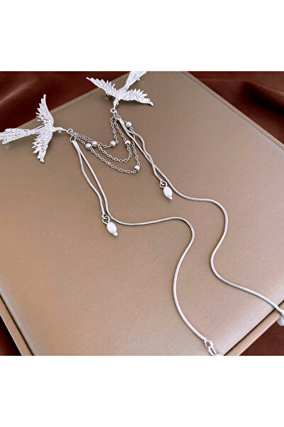 Choice HP763-بروشات فضية جديدة من لؤلؤ الفينيق الصيني للنساء، بنمط عتيق، بروشات رقيقة