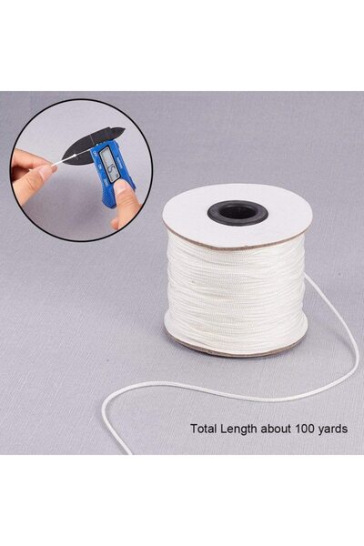 Choice AECH05-11825 مجموعة واحدة من حبال النايلون مقاس 1.5 مم بطول 100 ياردة،...
