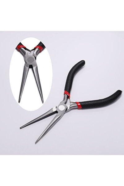 Choice1 Needle Nose Pliers Ferronickel Carbon-Hardened Steel Round Nose End C...