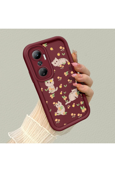 Hontinga حافظة هاتف من السيليكون الناعم المضاد للسقوط من Infinix Hot 20 المتو...