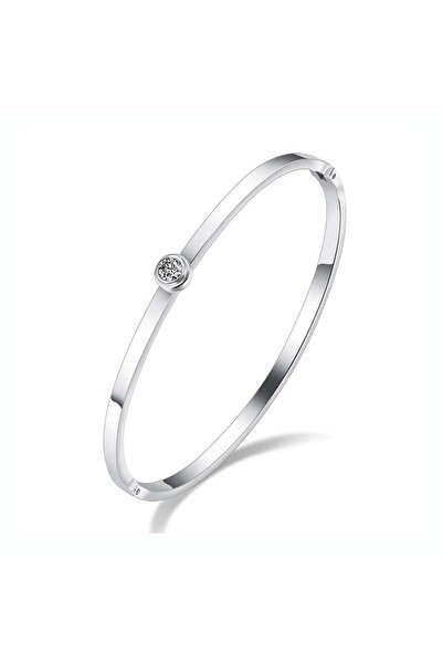 Choice B18103P Lokaer Trendy Rose Gold Plated Stainless Steel Bangles For Wom...