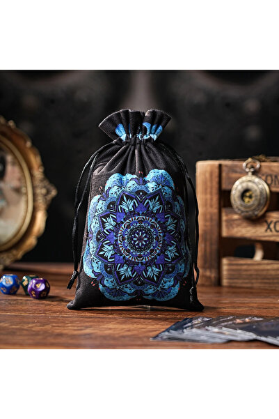 Choice KD-E-1 قطعة واحدة/6 قطع من بطاقات أوراكل التارو المخملية حقيبة تخزين ح...