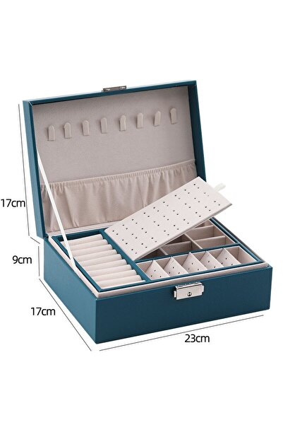 Choice صندوق تخزين كبير باللون الأخضر مكون من قطعة واحدة مزدوج الطبقات للرجال...