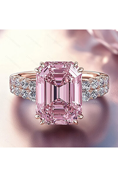 Choice ZF4248-1-10 ZF4250-1 خاتم أنيق من الزركونيا المكعبة بتصميم بوهو مربع للنساء، مثالي للارتداء اليومي